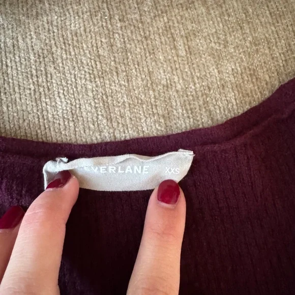 Everlane Wool Cardigan Top - Picture 2 of 3